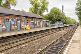 The platforms at Warwick Station. Picture provided by Network Rail.