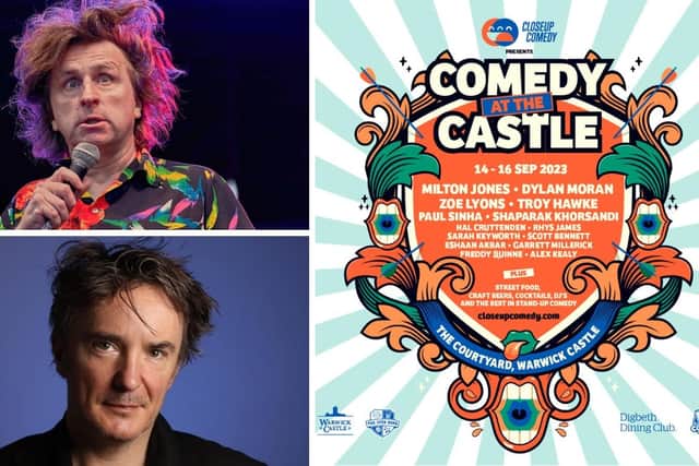 This September, Warwick Castle, in partnership with CLOSEUP COMEDY and Digbeth Dining Club, is set to host a three-day comedy festival ‘Comedy at the Castle' featuring some of the biggest names in comedy. Photo supplied by Warwick Castle
