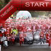 The Myton Hospices Santa Dash 2023. Picture supplied.