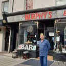 Kevin Murphy outside Murphy's Bar.