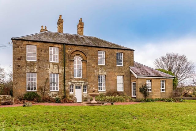 The Grade II listed property is close to the village of Newton-on-the-Moor, south of Alnwick.
