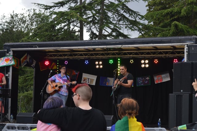 The Warwickshire Pride Festival at the Pump Room Gardens. Photos supplied to Warwickshire Pride by Leanne Taylor
