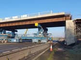 The new Stoneleigh Junction bridge deck was constructed by specialist contractor Colas Ltd. Picture supplied.