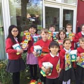 The Friends of Coten End School have teamed up with the Market Hall Museum to host an Easter trail around the town centre. The trail will be raising money towards the school's new sensory garden