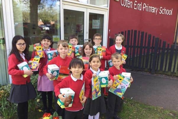 The Friends of Coten End School have teamed up with the Market Hall Museum to host an Easter trail around the town centre. The trail will be raising money towards the school's new sensory garden