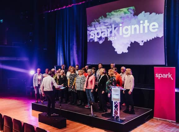 Sing it Loud choir from Leamington at Spark 2024. Photo supplied by WDC