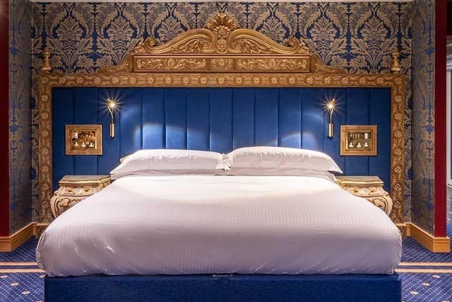 One of the bedrooms.