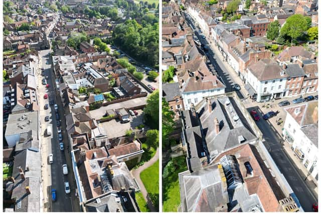 Some of the views from the top of St Mary's Church tower. Photos supplied by RiVR