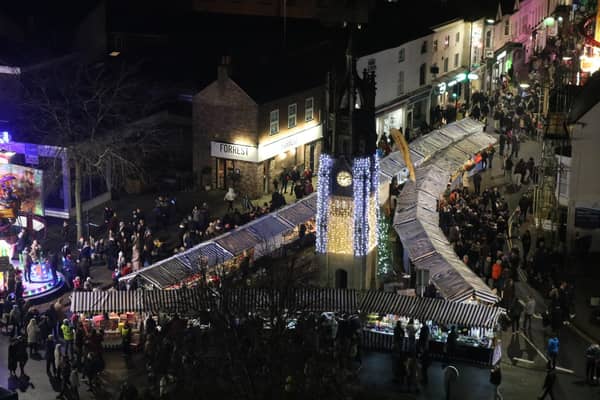 Kenilworth held its two Christmas lights switch on events over the weekend. Photo by Warwick District Council