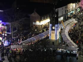 Kenilworth held its two Christmas lights switch on events over the weekend. Photo by Warwick District Council