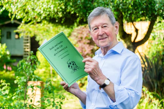 Don Simpson has published his uncle Harold Rawbone's memoires titled Toils and Smiles in the Life of a Country Lad which covers Harold's time living in Stockton where he was born in 1905. Credit: Mike Baker.