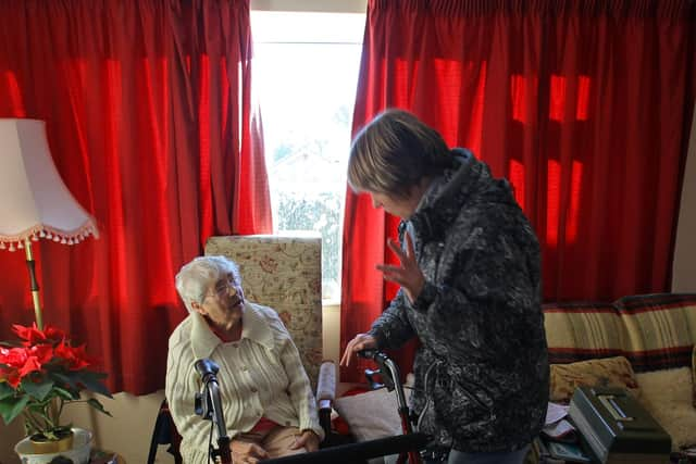 People are struggling with care service cuts. Getty Images.