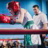 Boxing action from the Cleary's event