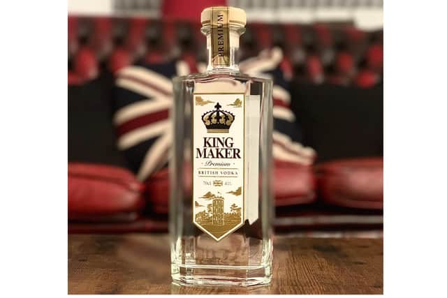 The Warwickshire Gin Company has created the ‘Kingmaker Vodka’ to celebrate the region’s connection to the monarchy. Photo supplied