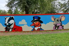 The mural by Brink Contemporary Arts at Abbey Fields in Kenilworth. Picture supplied.