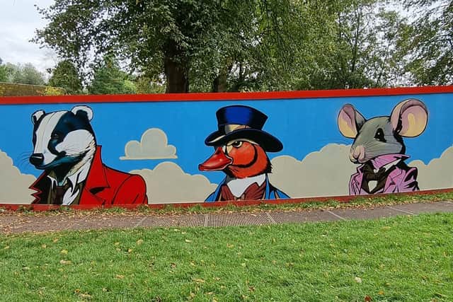 The mural by Brink Contemporary Arts at Abbey Fields in Kenilworth. Picture supplied.