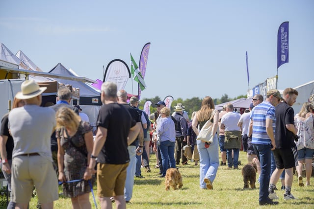 Crowds flocked to the annual countryside event. Photo by Jamie Gray