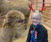 Making friends at Thurlaston Meadows Care Home's Christmas Fair.