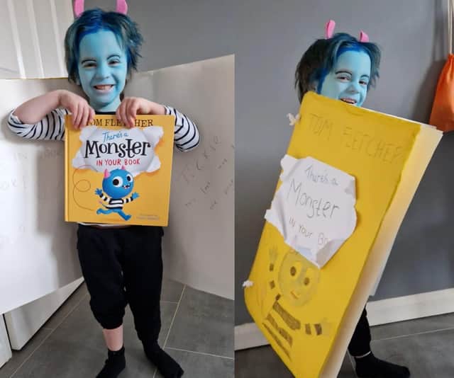 Edward, five, is a cheeky little monster.