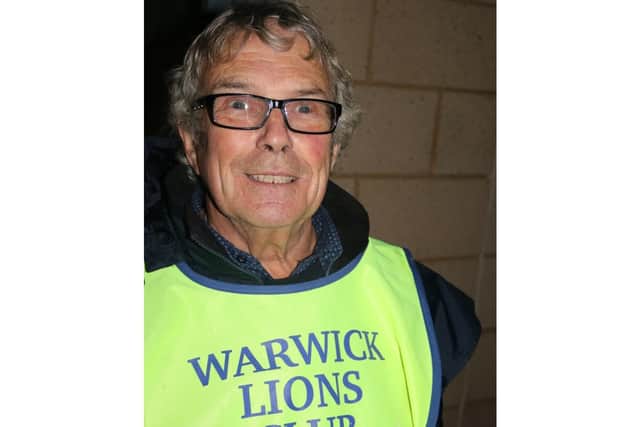 Neil Chisholm, one of the members of the Warwick Lions Club which helped organise the event. Photo supplied