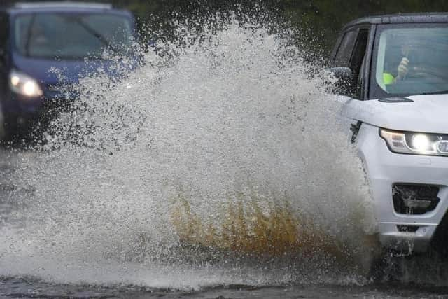 Flood warnings have been issued to villagers near Rugby after more heavy rainfall.