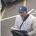 Warwickshire Police have released this CCTV image of a man who may be able to help with their enquiries.