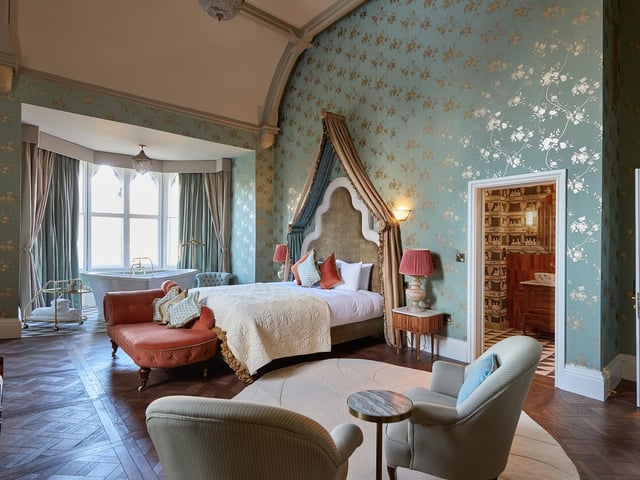 The relaunch features 28 individually styled bedrooms within the main house.