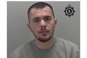 Balla Belul, aged 26, was arrested and later charged with producing cannabis. Appearing at court on Friday May 10, Belul was jailed for 18 months after pleading guilty to the offence. Photo by Warwickshire Police
