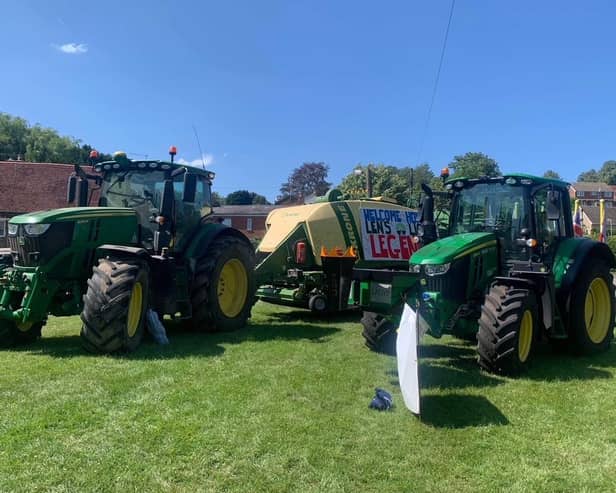 The Len's Light Convoy in Napton. Photo by Hannah Slade.