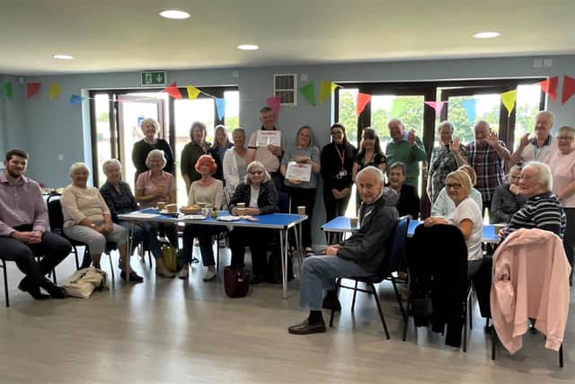 Residents in Wellesbourne recently gathered to celebrate the launch of their new community cafe having a permanent home. Photo supplied