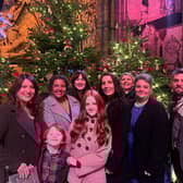 Members of staff from the SWFT, which operates several healthcare facilities – including Warwick Hospital, recently attended the filming of the carol concert.
The service was dedicated to early years support workers and members of SWFT’s maternity services will be featured in the Christmas programme, which is due to be air on ITV1 and ITVX on Christmas Eve at 7.45pm. Photo by SWFT