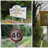A man from Warwick has been told to stop cleaning dirty road signs despite getting praise from the community. Photos supplied