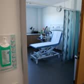 The waiting room in OPD 15 Neurophysiology dept in NHS Lothians' Department of Clinical Neurosciences (DCN) which has been transferred into a purpose-built new home on the Little France campus in Edinburgh.