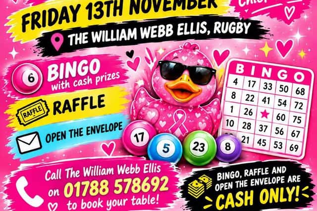 The bingo night is being held in memory of Tracie, who set up the Check Your Ducks group.