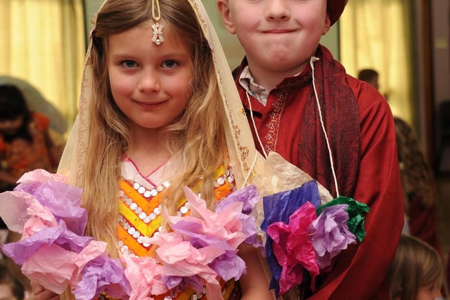 Learning about different wedding cultures at Bilton Infant School.