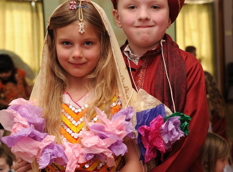 Learning about different wedding cultures at Bilton Infant School.