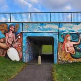 Town's much-loved mermaid mural in Brownsover.