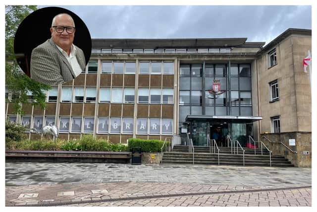 Former leader Rob Howard accused Microsoft of “blackmail” as Warwickshire County Council braces itself for a hike in software costs.  Photos supplied and Warwick Courier.