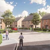The green light given for more than 250 homes in Upper Lighthorne. Graphic supplied