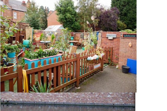 The Secret Garden at the Brunswick Hub won a Leamington Society Award in 2021.