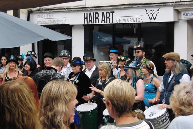 The fair took place over the same weekend as the Warwick Folk Festival, which saw some performances take place in Smith Street. Photo by Geoff Ousbey
