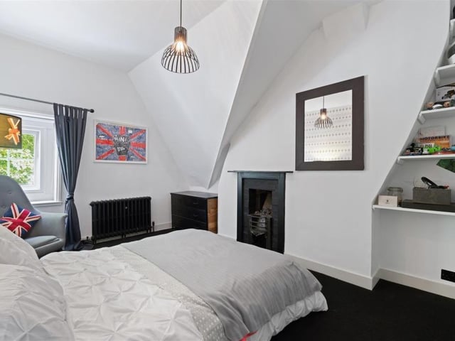 One of the four bedrooms. Photo by Fine and Country