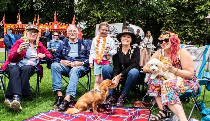 Even the doggies enjoyed the day.