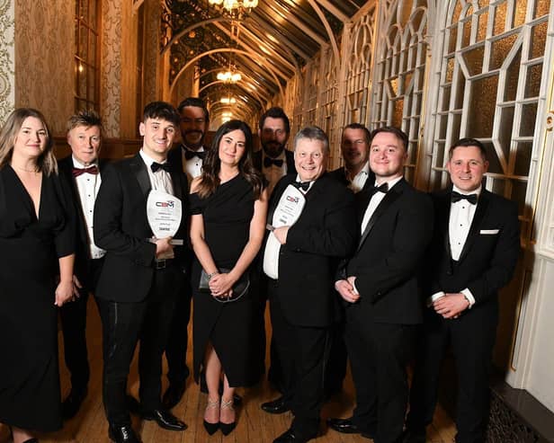 The Sertec Group winning team