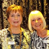 Amanda Jones, president SI Kenilworth & District, and Julie Pemberton