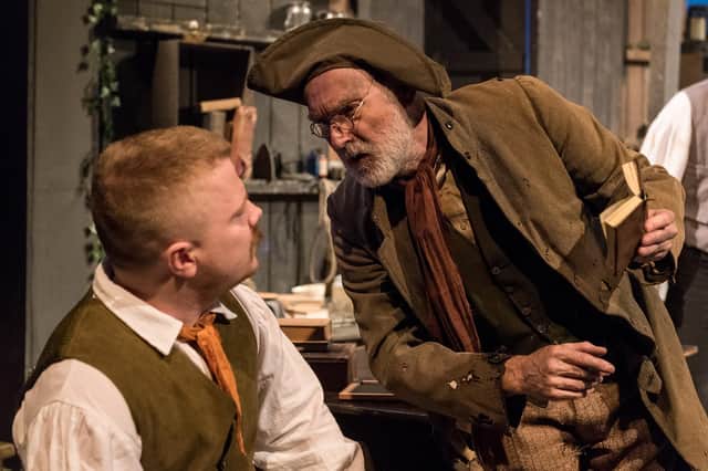 Connor Bailey as Doalty with Rod Wilkinson as Jimmy Jack (photo: Richard Smith Photography)