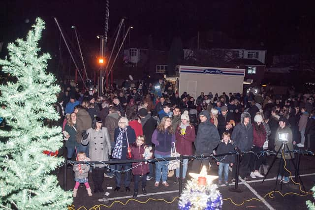 The Whitnash Christmas Light Switch-on. Picture supplied.