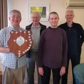 Rugby Chess Club's A team won the Division Two title