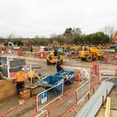 Construction site. Stock image.