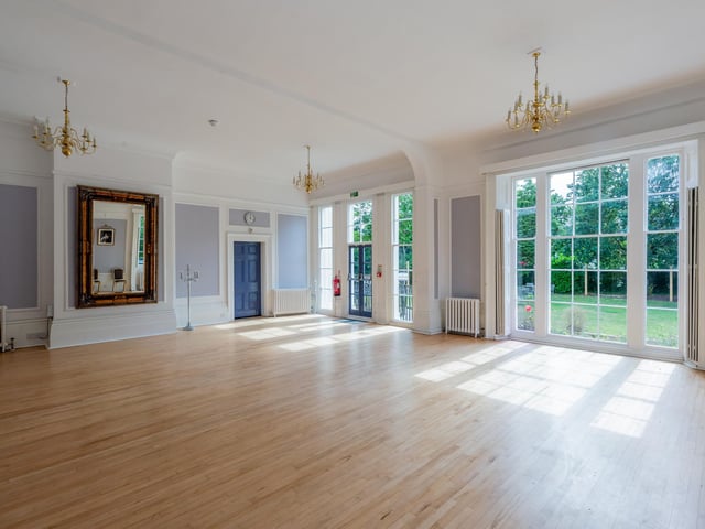 Inside Victoria House in Leamington.
